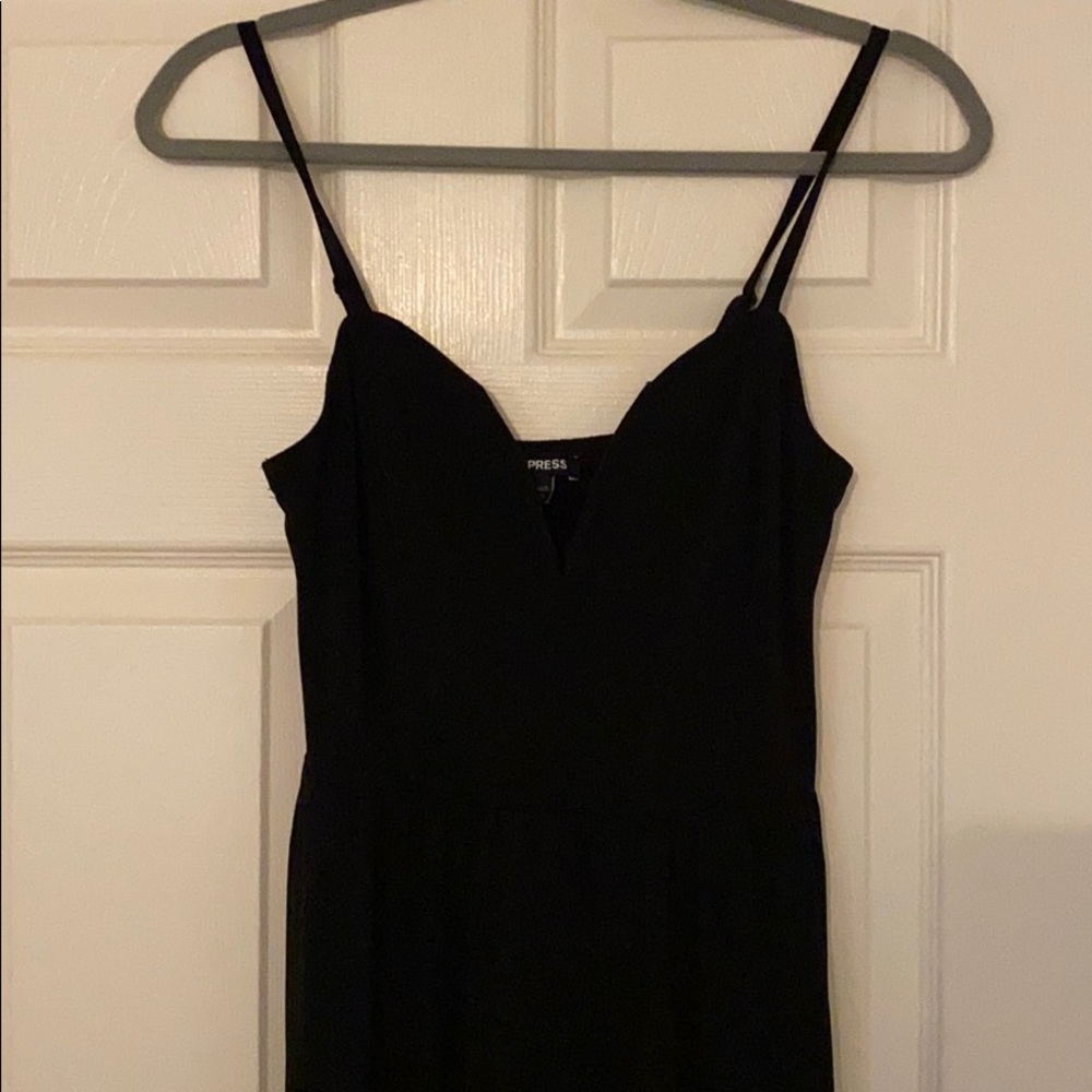 Express black jumpsuit